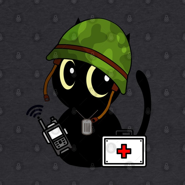 Medic Black Cat by Pet Station